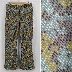 Columbia wolf print snow pants